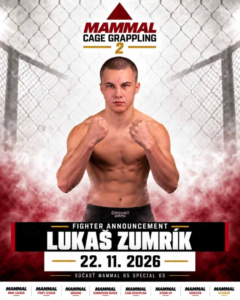 Lukáš Zumrík – MAMMAL Cage Grappling 2, 22.11.2026