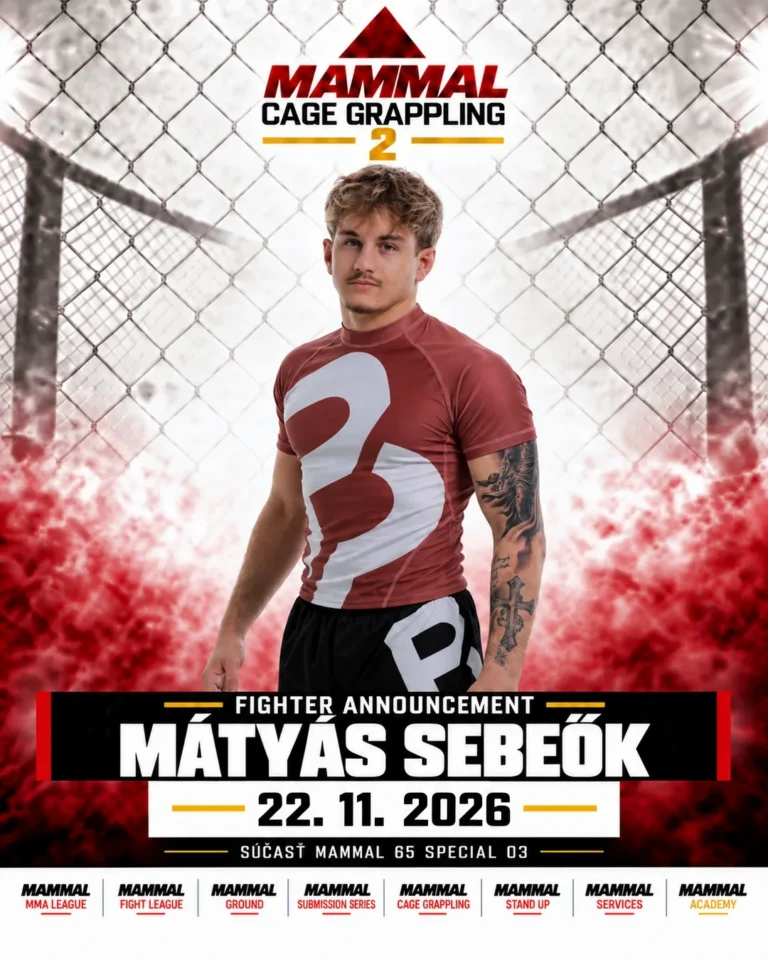 Mátyás Sebeők – MAMMAL Cage Grappling 2, 22.11.2026
