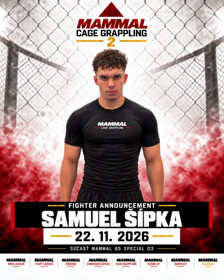 Samuel Šípka – MAMMAL Cage Grappling 2, 22.11.2026